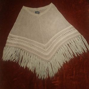 💕American Eagle Outfitters grey poncho